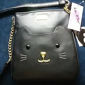 DISCOUNT! LUV BETSEY ♡ Cat Crossbody bag